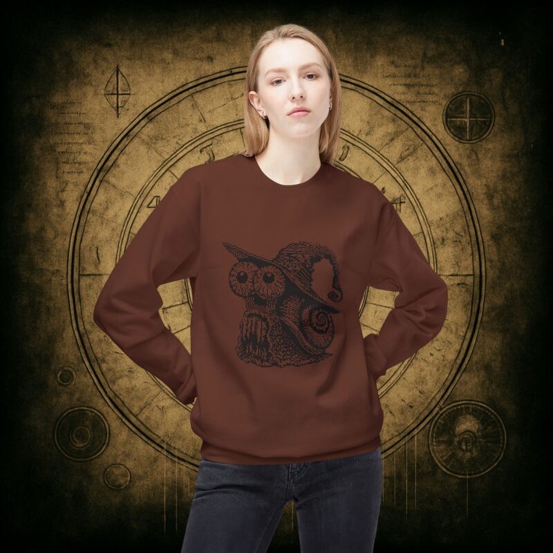 Zombie Snail Unisex Sweatshirt - Image 11