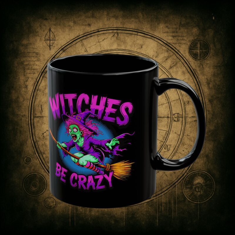 Witches Be Crazy Ceramic Mug - Image 2