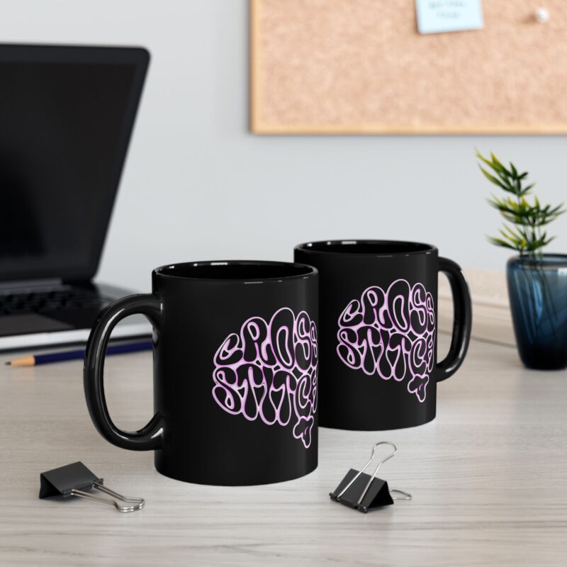 Cross Stitch Mind Ceramic Mug - Image 5