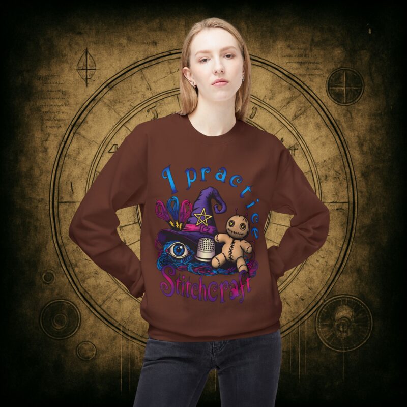 I Practice Stitchcraft Unisex Sweatshirt - Image 11