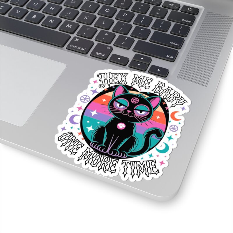 Hex Me Baby One More Time Kiss-Cut Sticker - Image 2