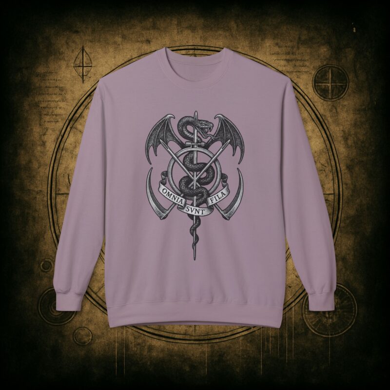 Omnia Sunt Fila Unisex Sweatshirt - Image 37