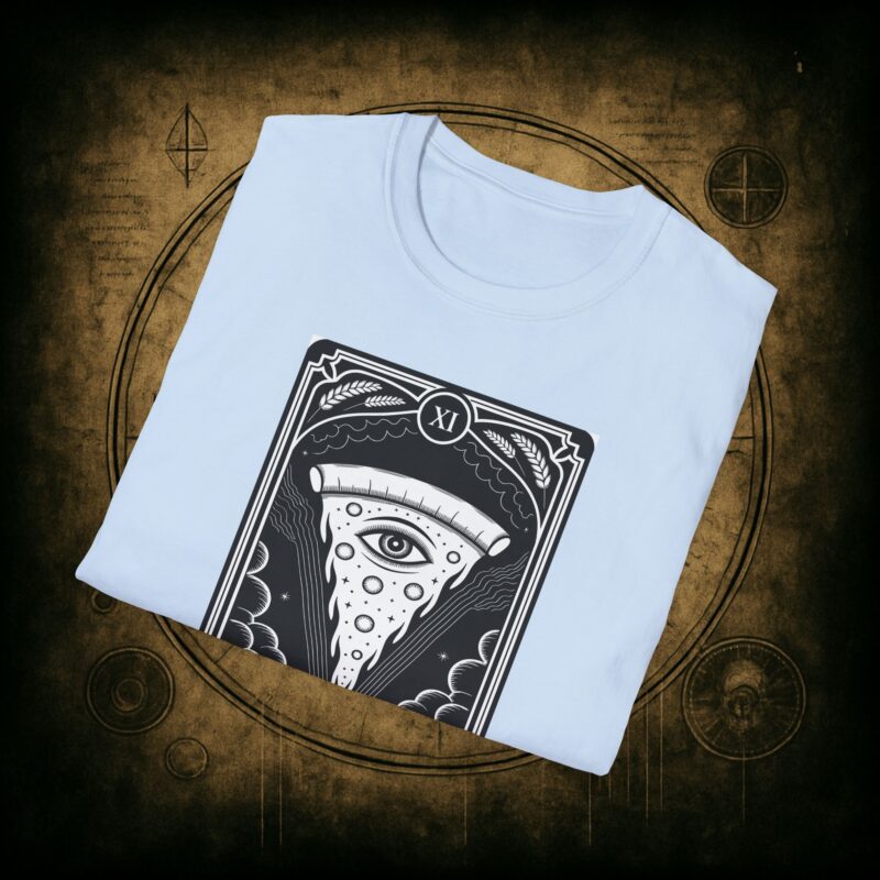 The Pizza Tarot Unisex T-Shirt - Image 49