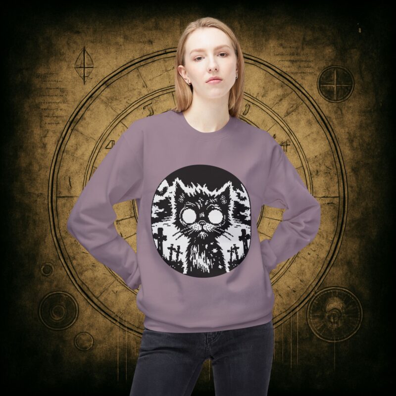 Zombie Cat Unisex Sweatshirt - Image 38