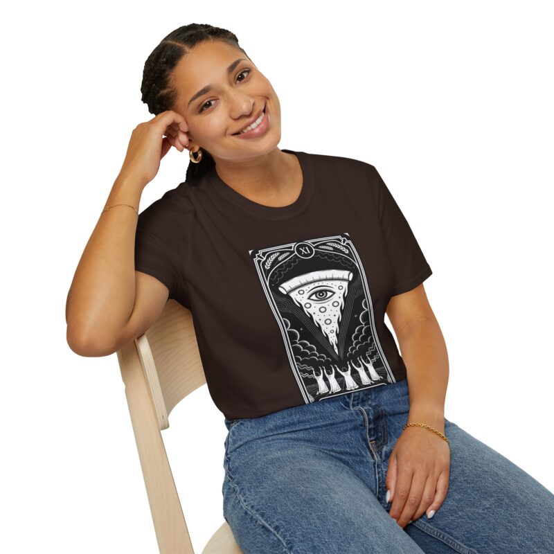 The Pizza Tarot Unisex T-Shirt - Image 36