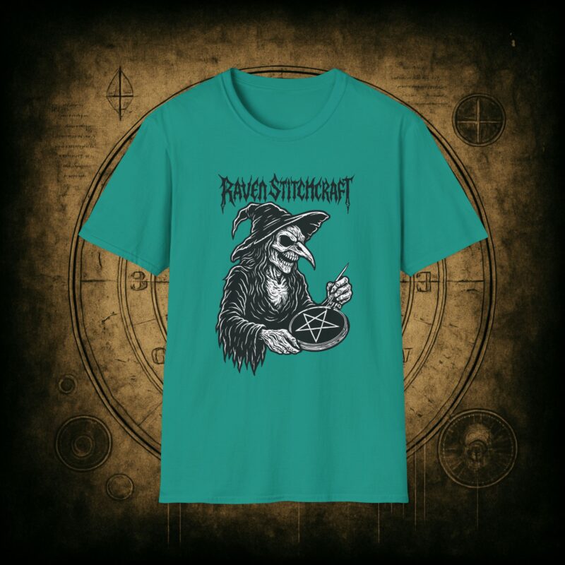Raven Stitcher Unisex T-Shirt - Image 43