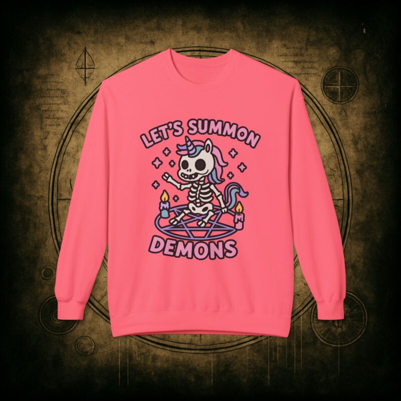 Let’s Summon Demons Unisex Sweatshirt - Image 40