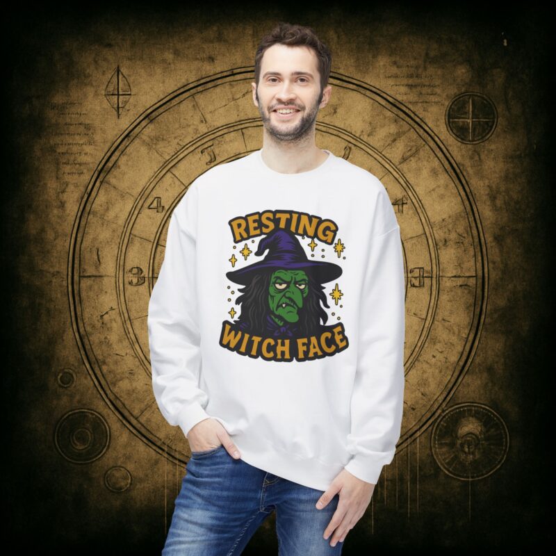 Resting Witch Face Unisex Sweatshirt - Image 9