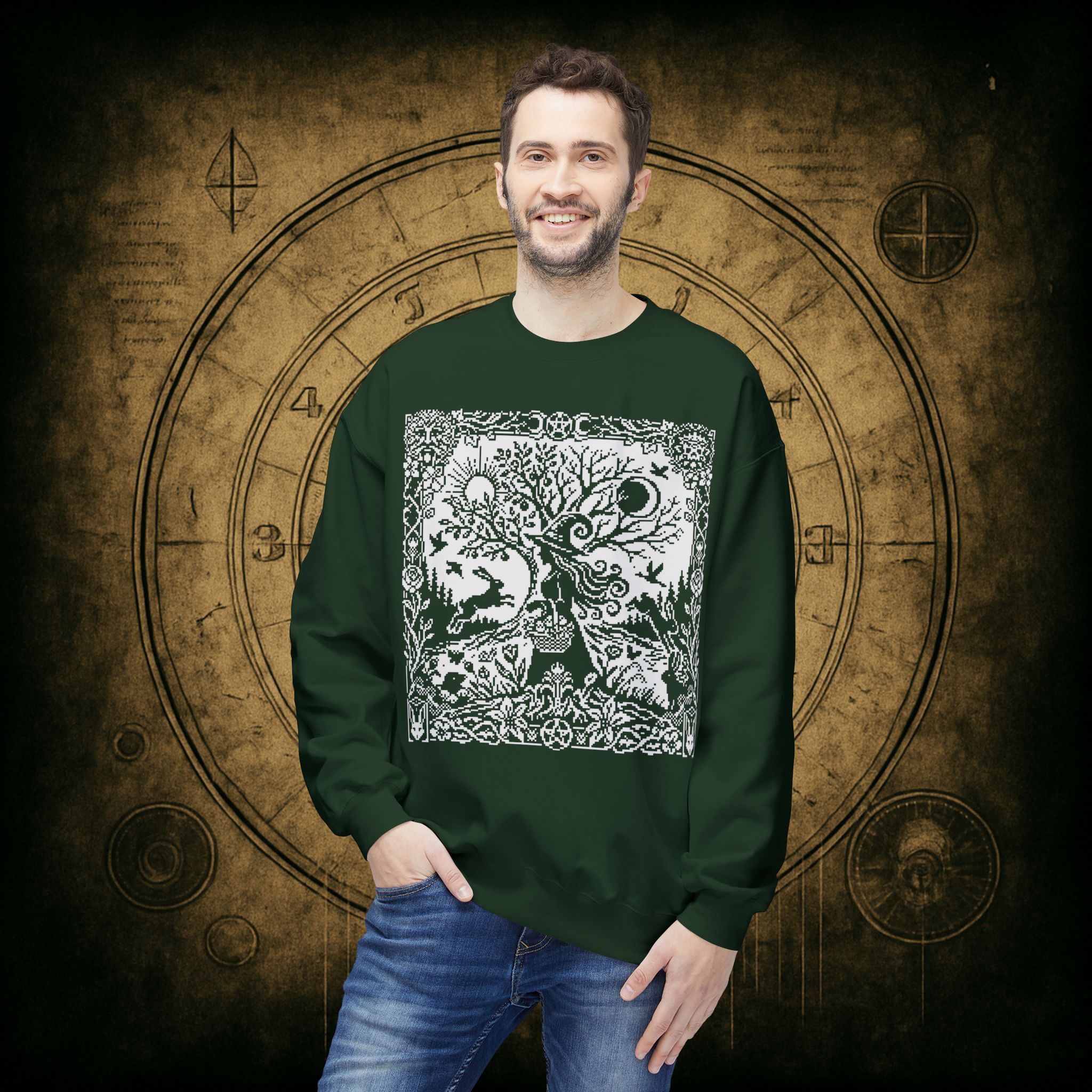 Ostara Witch Sweatshirt - Image 23
