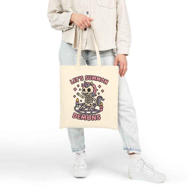 Let’s Summon Demons Tote Bag - Image 4