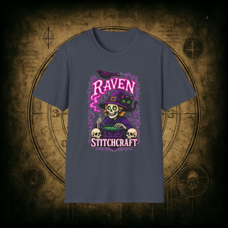 Raven Stitch Craft Brewing Unisex T-Shirt - Image 58