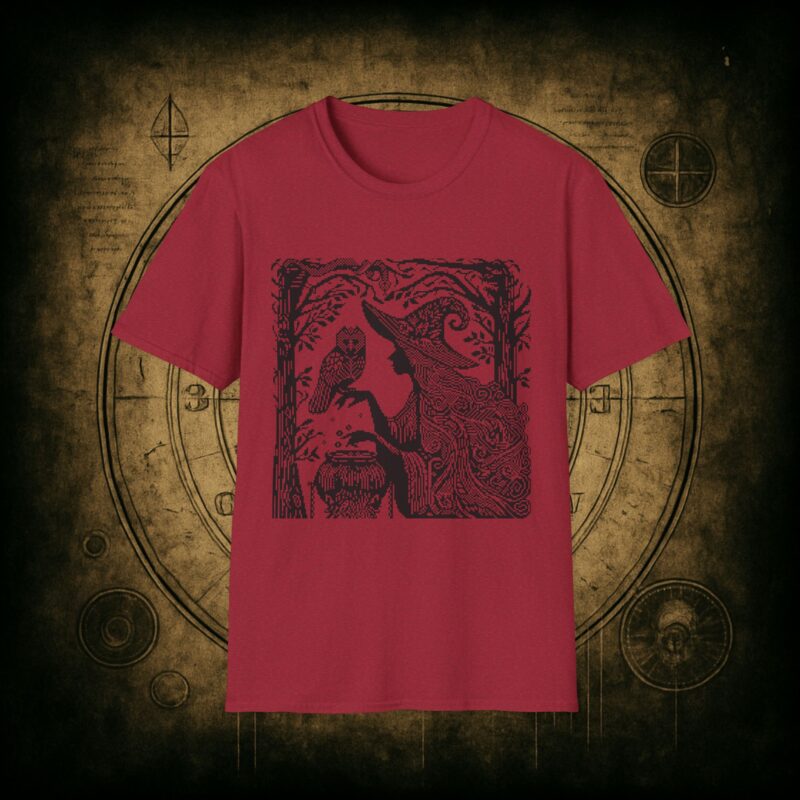 Wood Witch 2 Unisex T-Shirt - Image 73