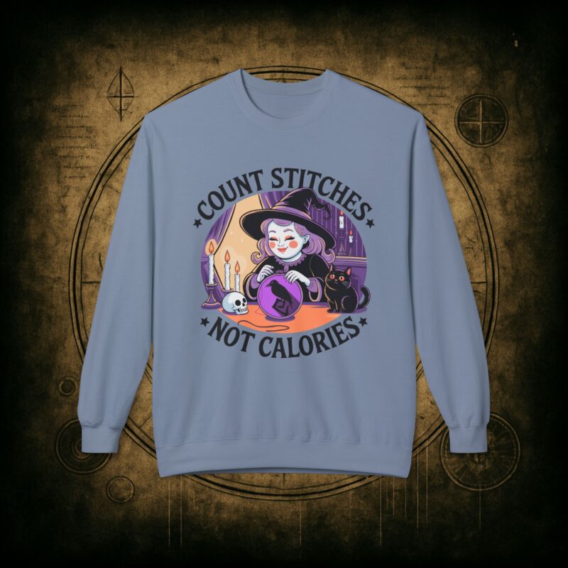 Count Stitches Unisex Sweatshirt - Image 25