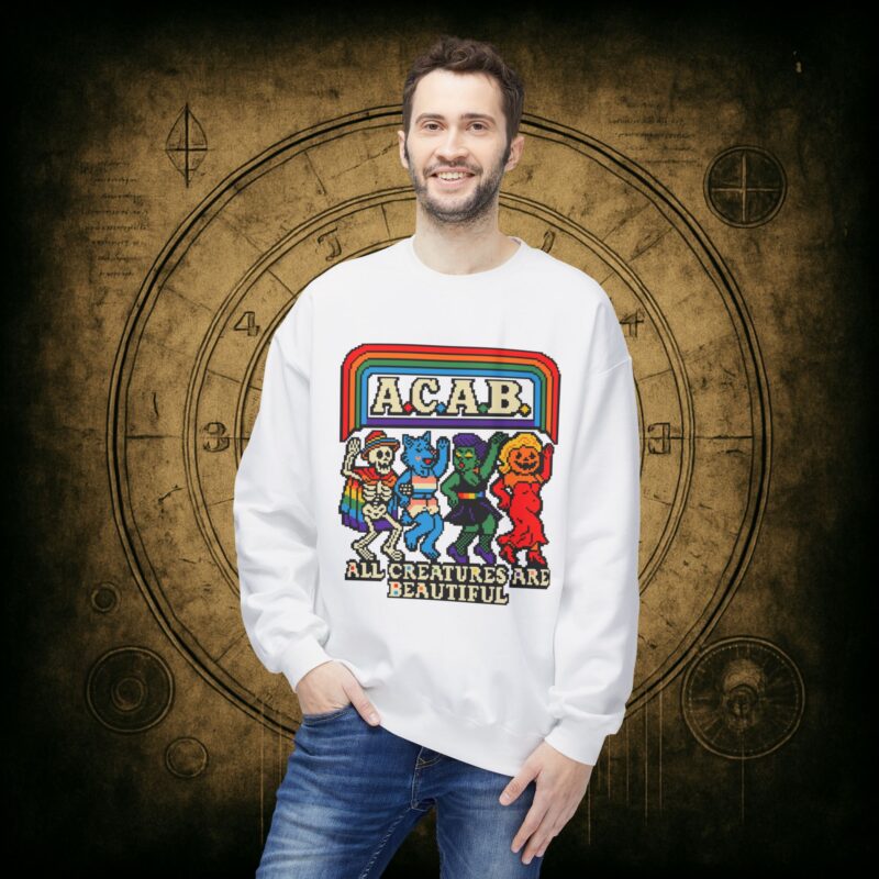 All Creatures are Beautiful Unisex Sweatshirt - Image 9