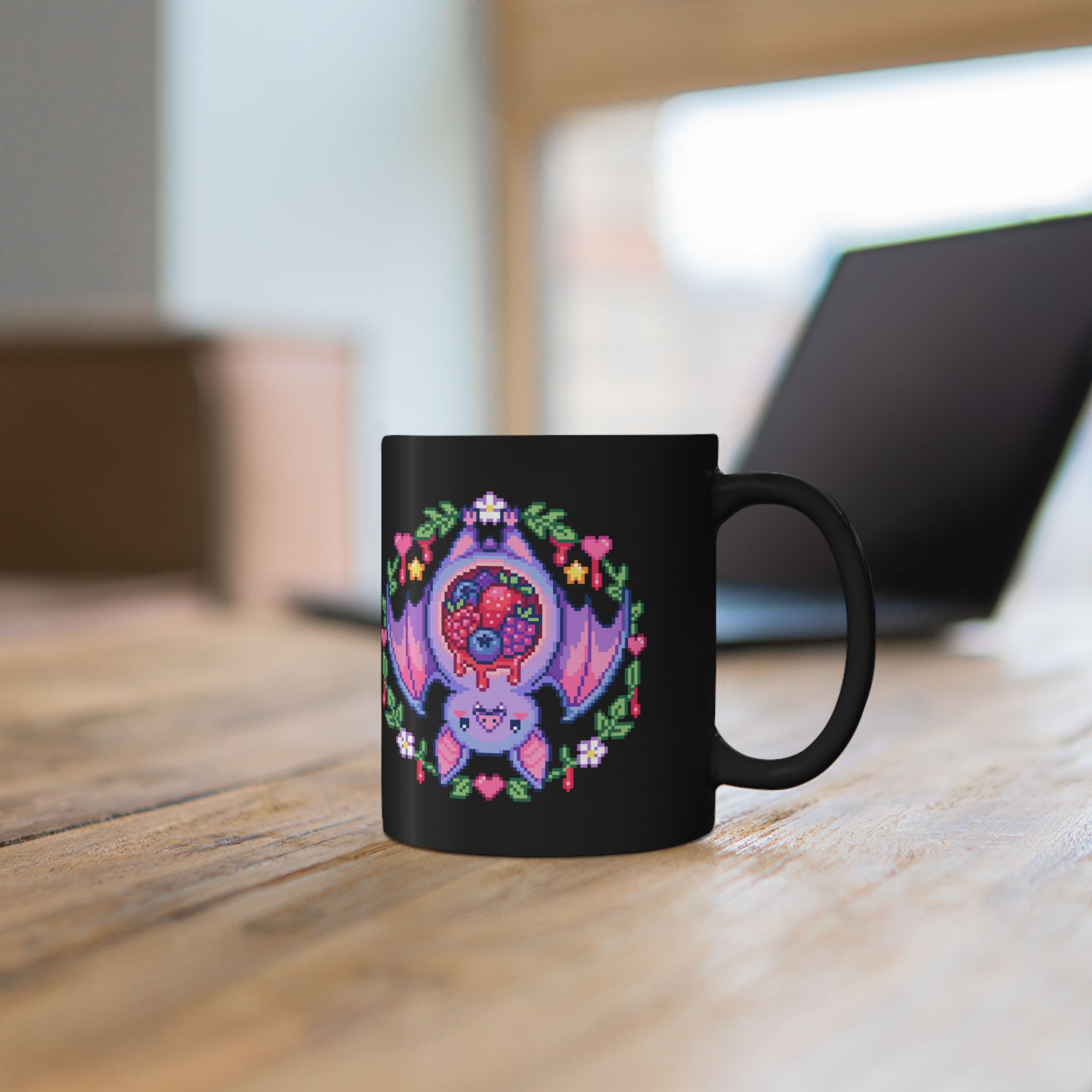 Fruit Bat Ceramic Mug - Image 6