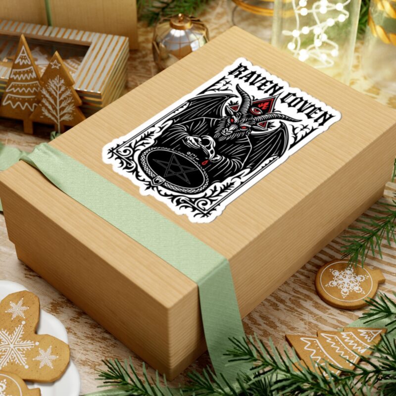 Raven Coven Initiation Kiss-Cut Sticker - Image 24