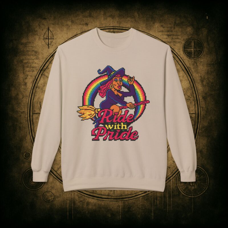 Ride with Pride Unisex Sweatshirt - Image 16