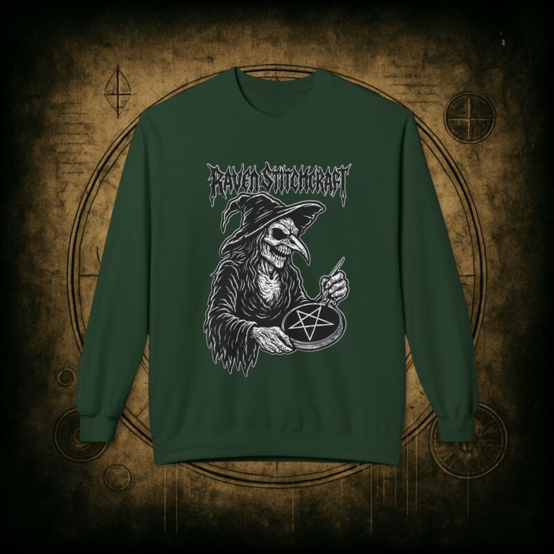 Raven Stitcher Unisex Sweatshirt - Image 16