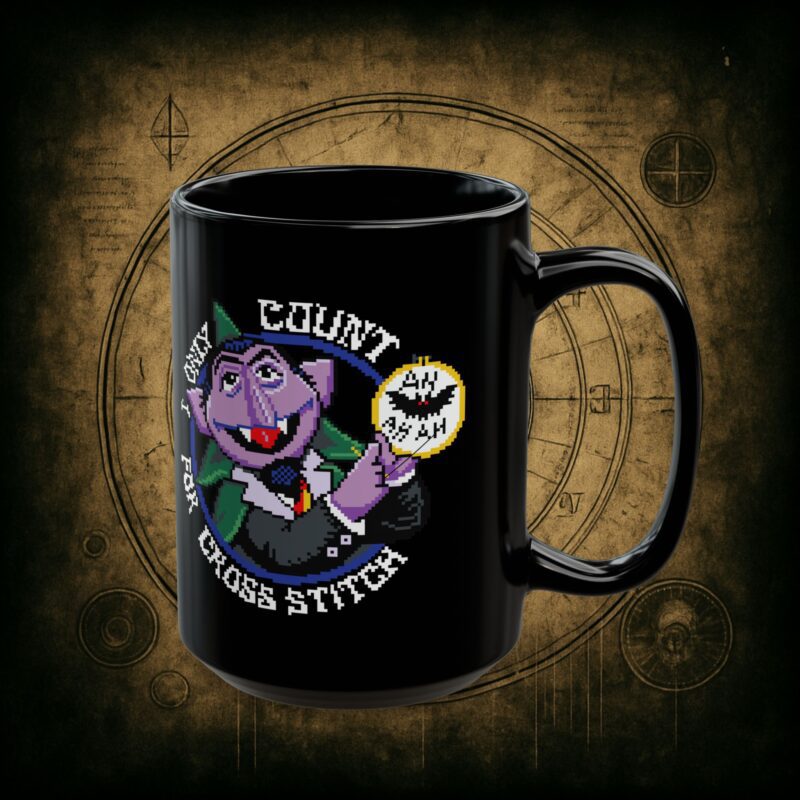 Count for Cross Stitch Ceramic Mug - Image 7