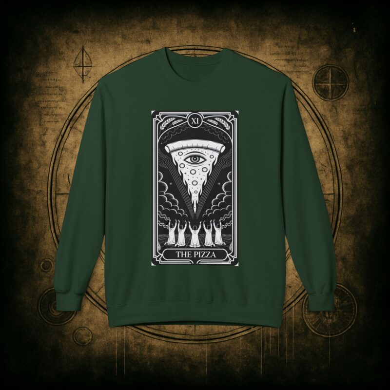 The Pizza Tarot Unisex Sweatshirt - Image 16
