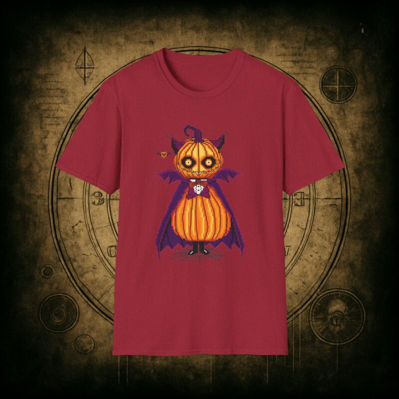 Count Pumpcula Unisex T-Shirt - Image 73