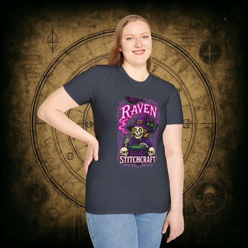 Raven Stitch Craft Brewing Unisex T-Shirt - Image 60