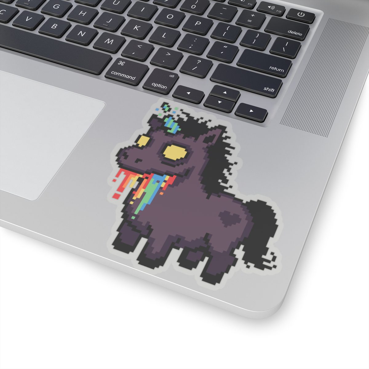 Pastel Goth Unicorn Kiss-Cut Sticker - Image 17