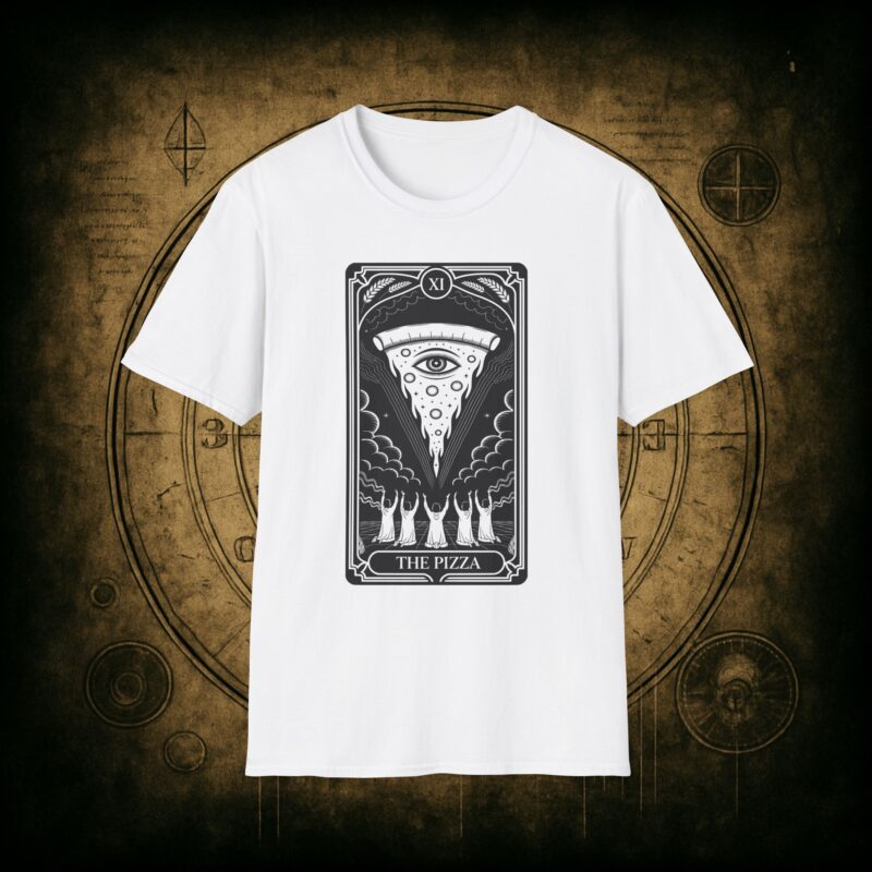 The Pizza Tarot Unisex T-Shirt - Image 13