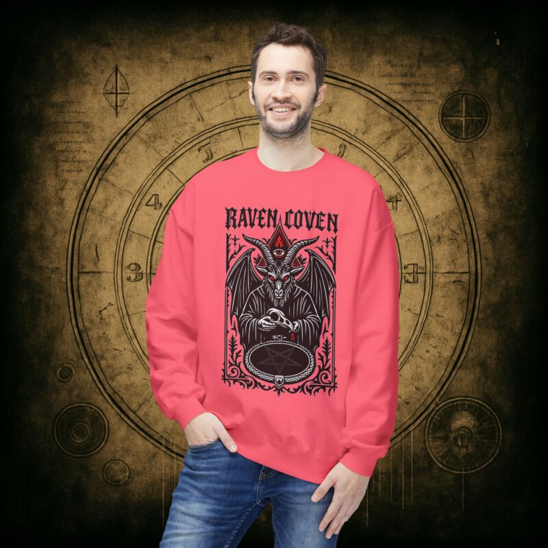 Raven Coven Initiation Unisex Sweatshirt - Image 42