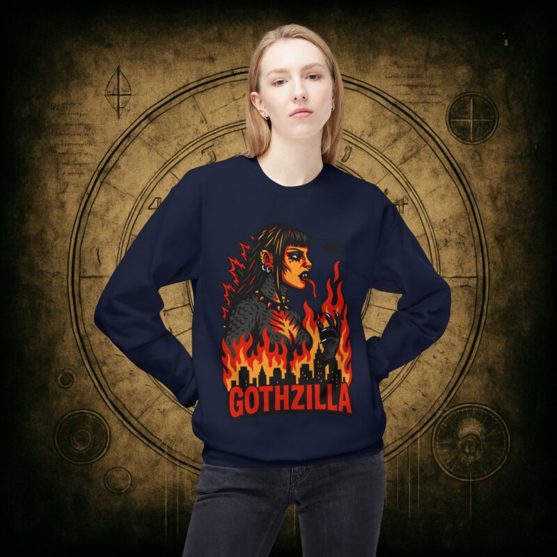 Gothzilla Unisex Sweatshirt - Image 35