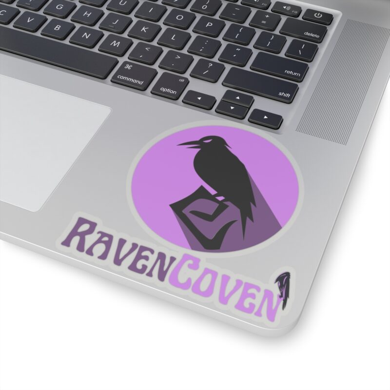 Raven Coven Logo Kiss-Cut Sticker - Image 17
