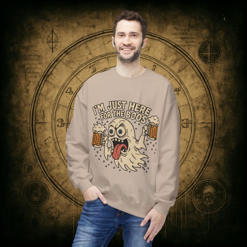 Here for the Boos Unisex Softstyle Sweatshirt - Image 15