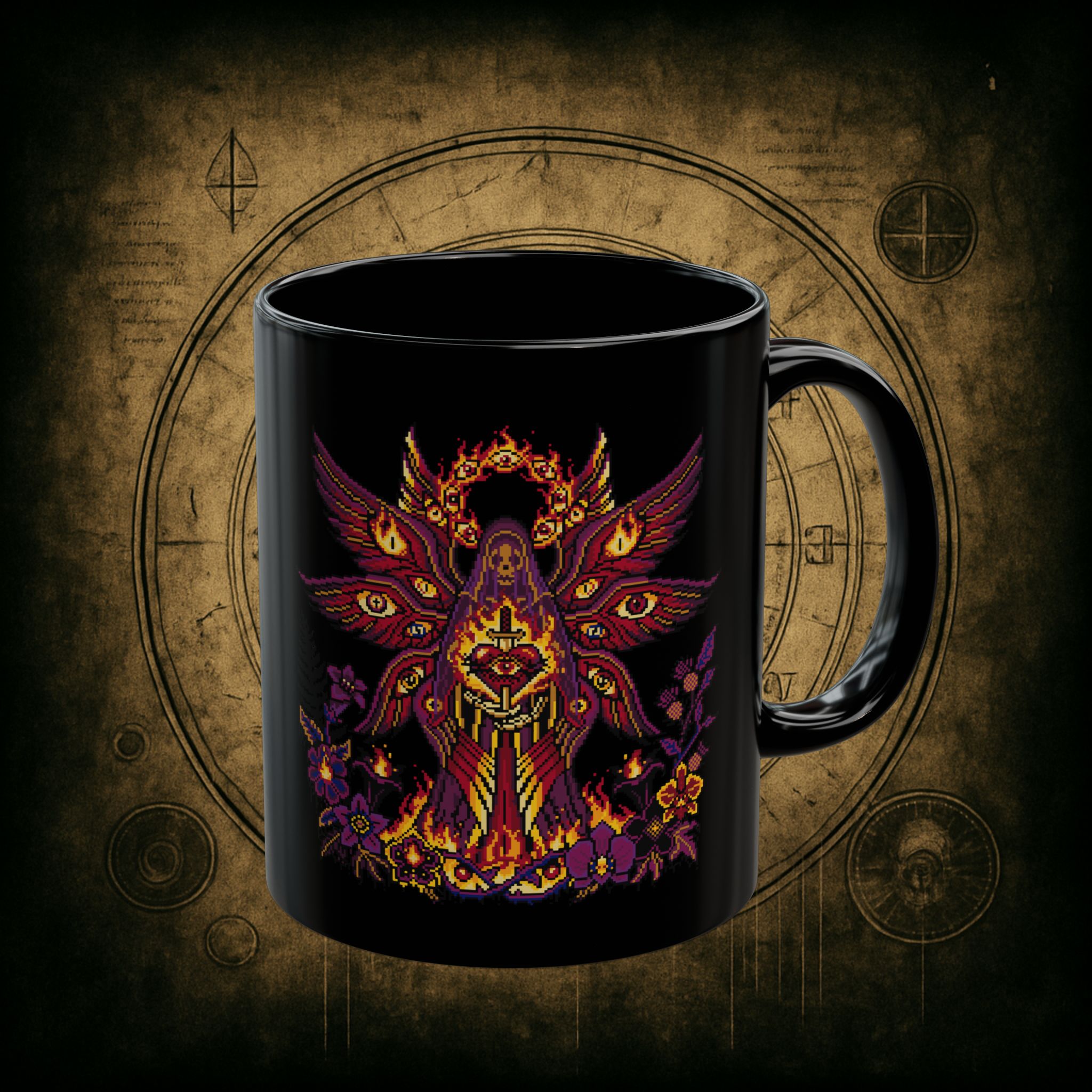 Fallen Seraphim Dusk Ceramic Mug