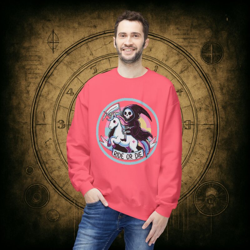 Ride or Die Unisex Sweatshirt - Image 3