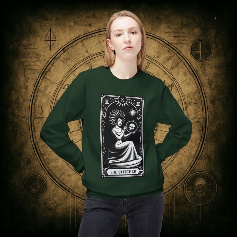 The Stitcher Tarot Unisex Sweatshirt - Image 17