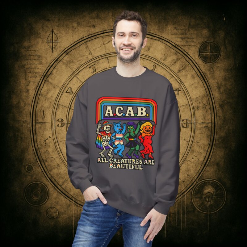 All Creatures are Beautiful Unisex Sweatshirt - Image 30