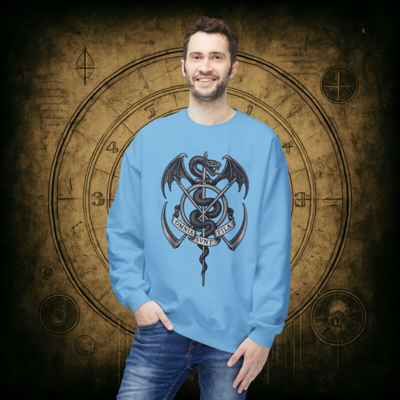 Omnia Sunt Fila Unisex Sweatshirt - Image 24