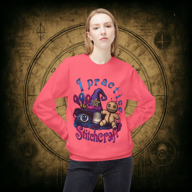 I Practice Stitchcraft Unisex Sweatshirt - Image 41