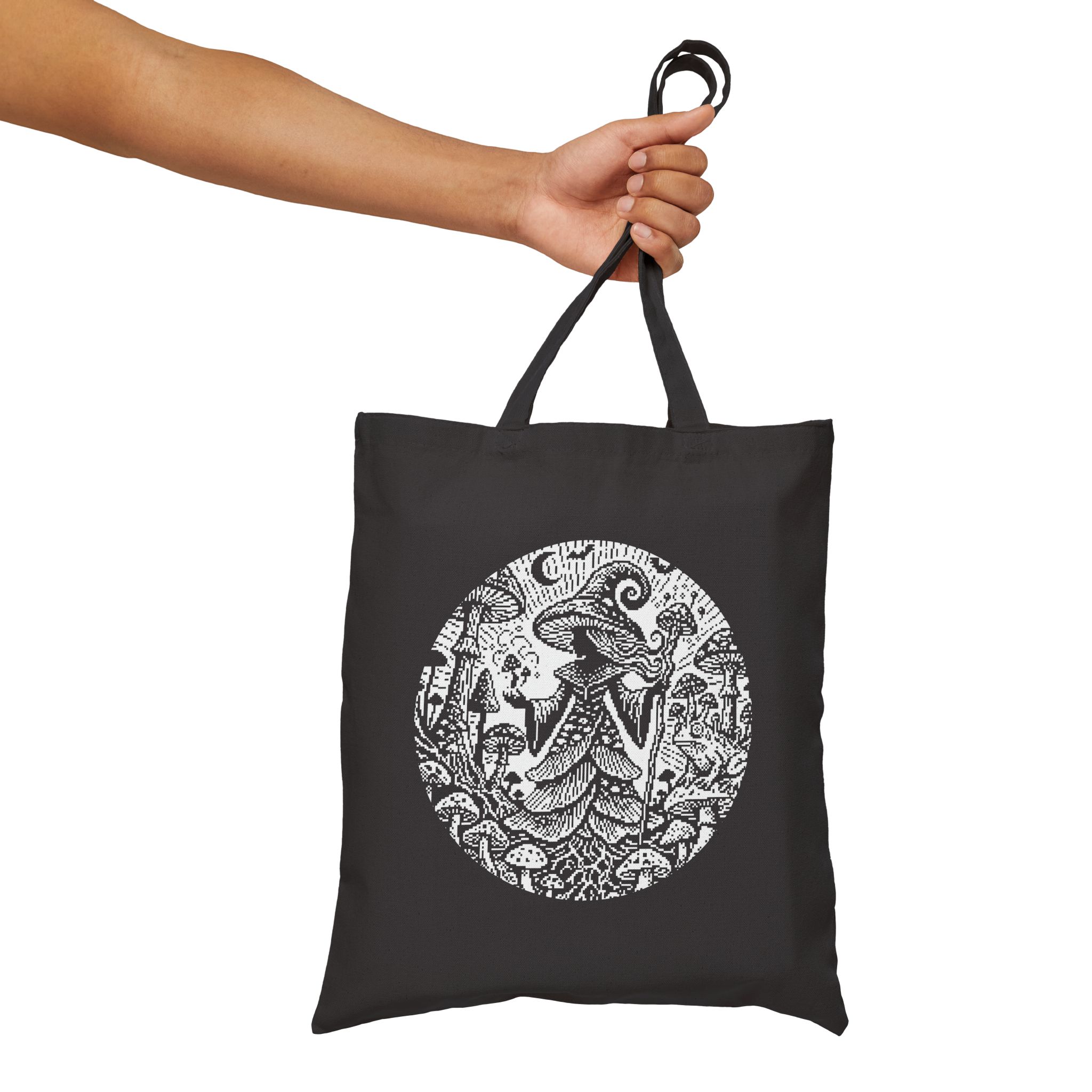 Mycelium Witch Tote Bag - Image 12