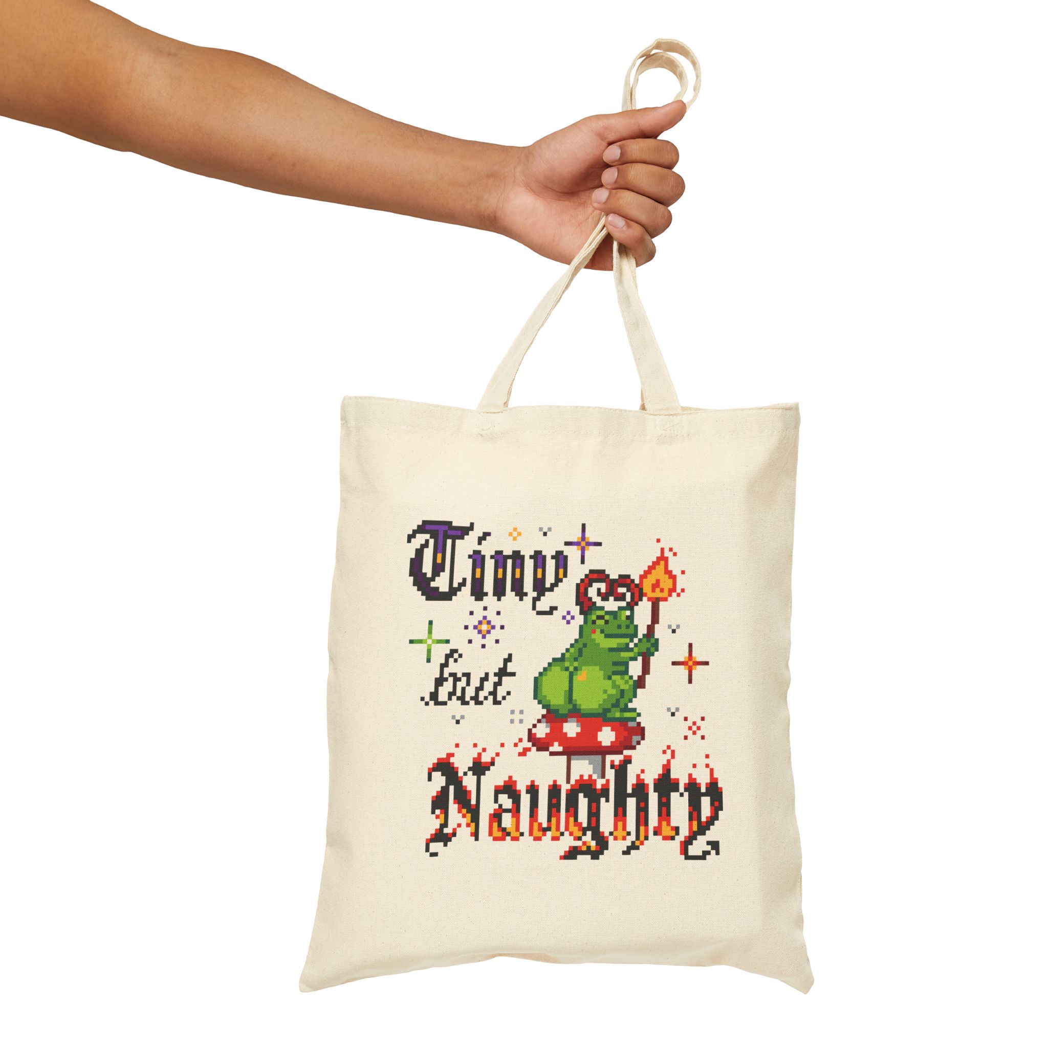 Tiny But Naughty Tote Bag - Image 5