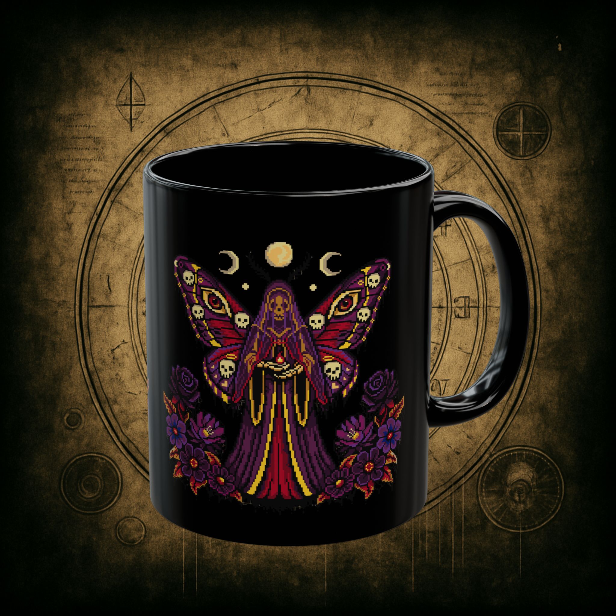 Death Moth Dusk Ceramic Mug