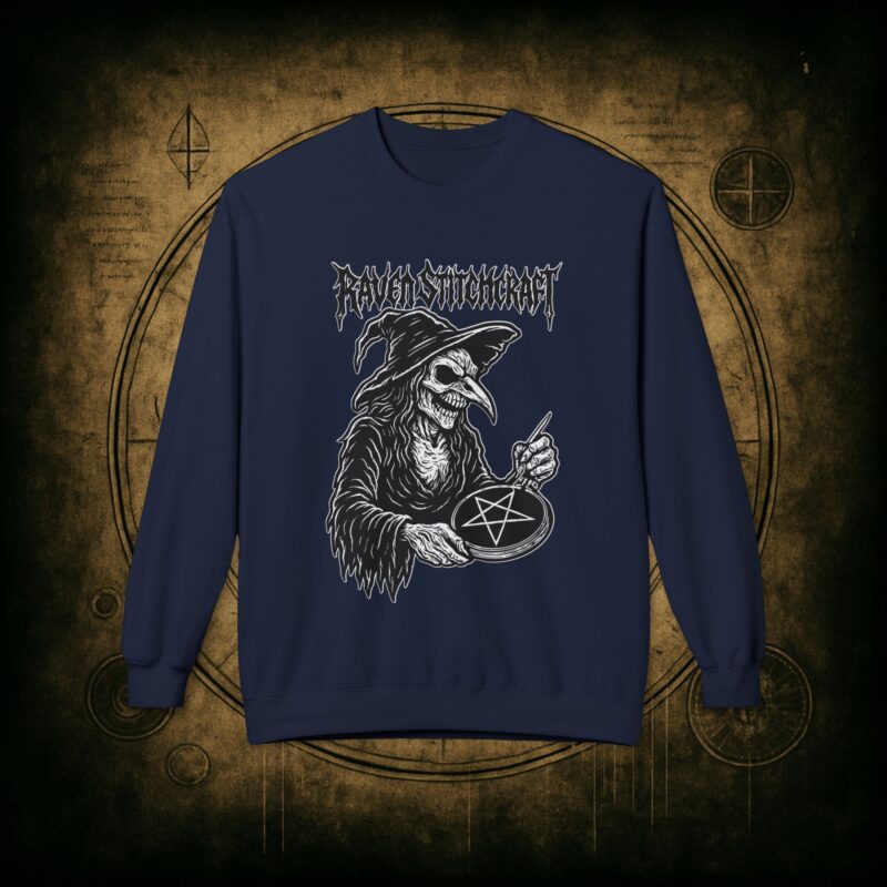 Raven Stitcher Unisex Sweatshirt - Image 34