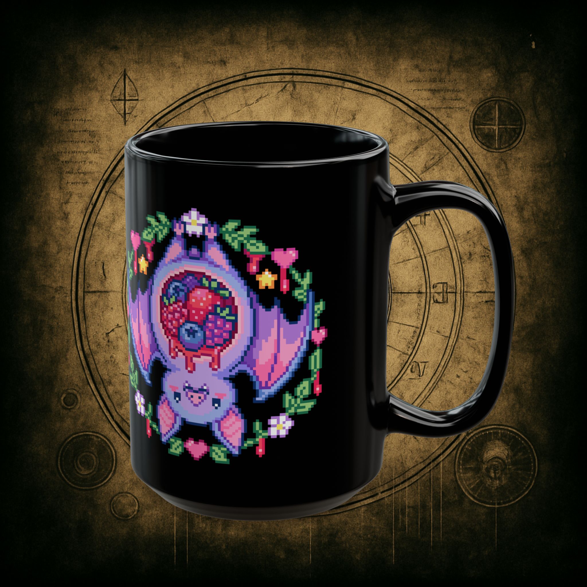 Fruit Bat Ceramic Mug - Image 7