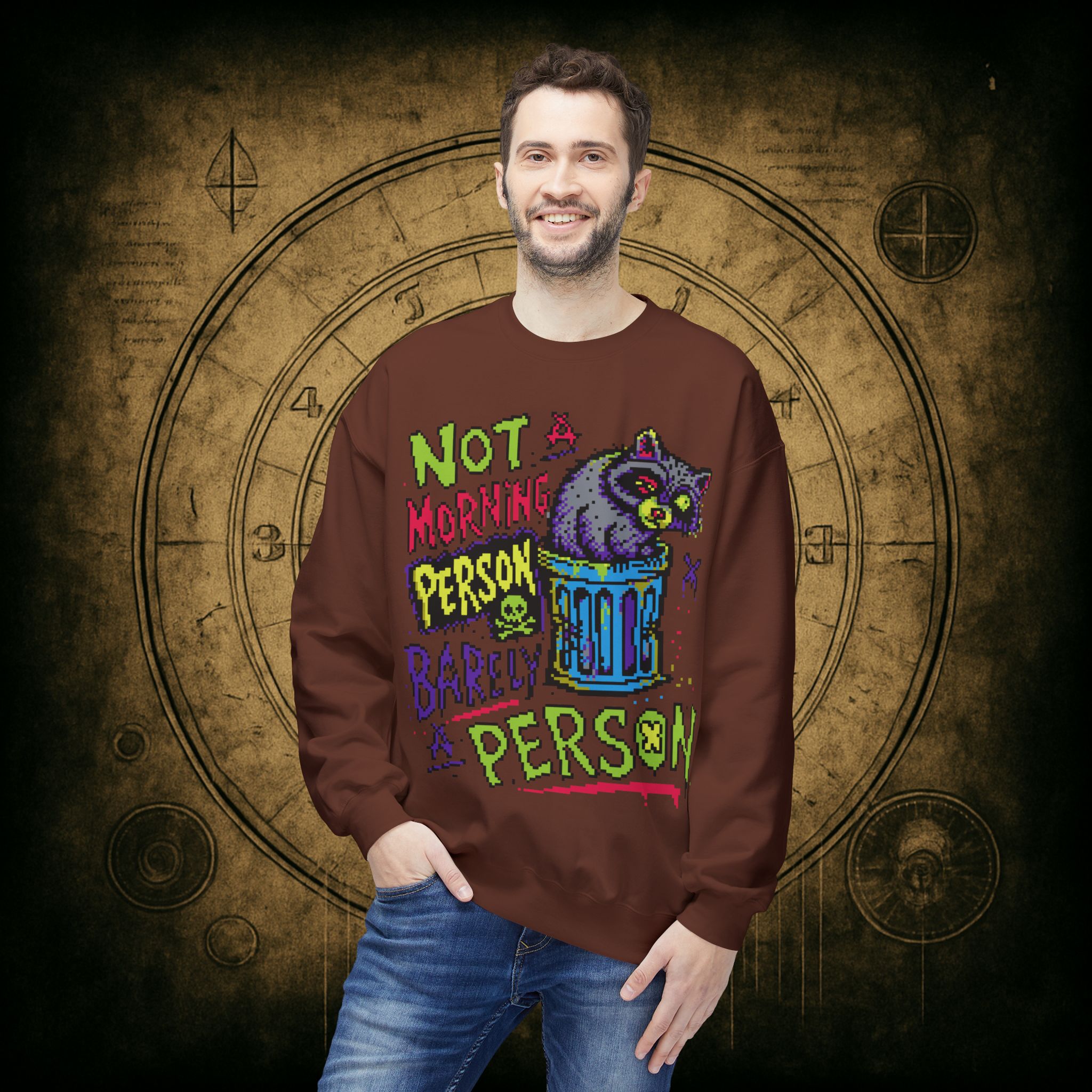 Not A Morning Person Sweatshirt - Image 15