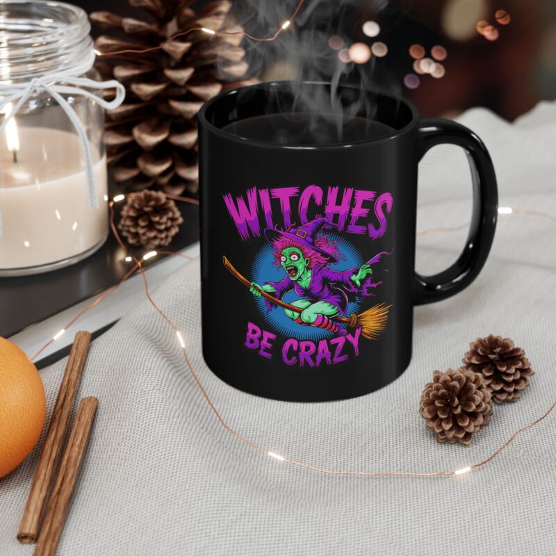 Witches Be Crazy Ceramic Mug - Image 4