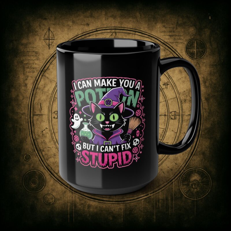 Can’t Fix Stupid Ceramic Mug - Image 10