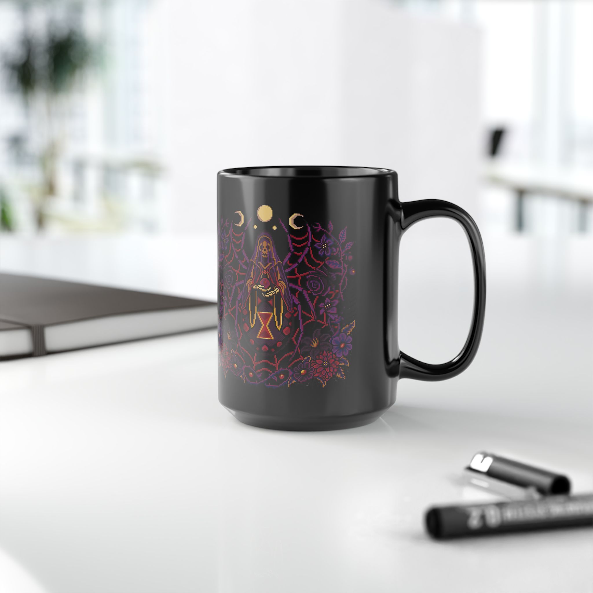 Black Widow Dusk Ceramic Mug - Image 12