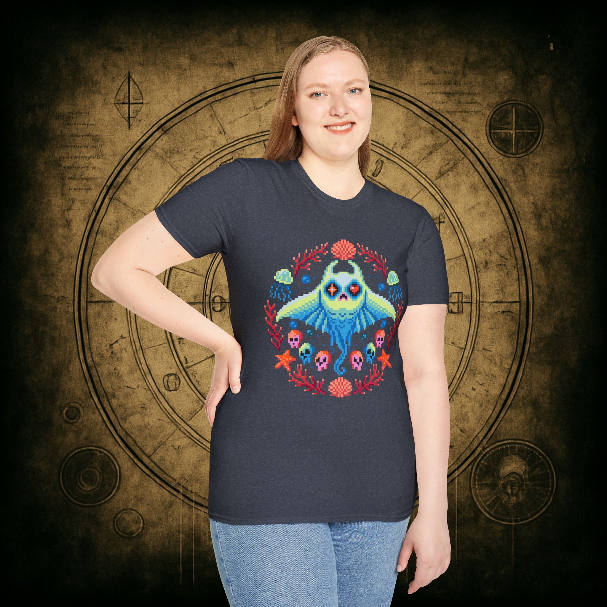 Manta Ray Unisex T-Shirt - Image 57