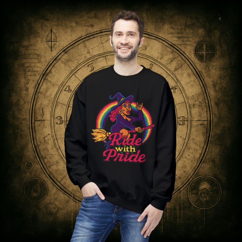 Ride with Pride Unisex Sweatshirt - Image 15