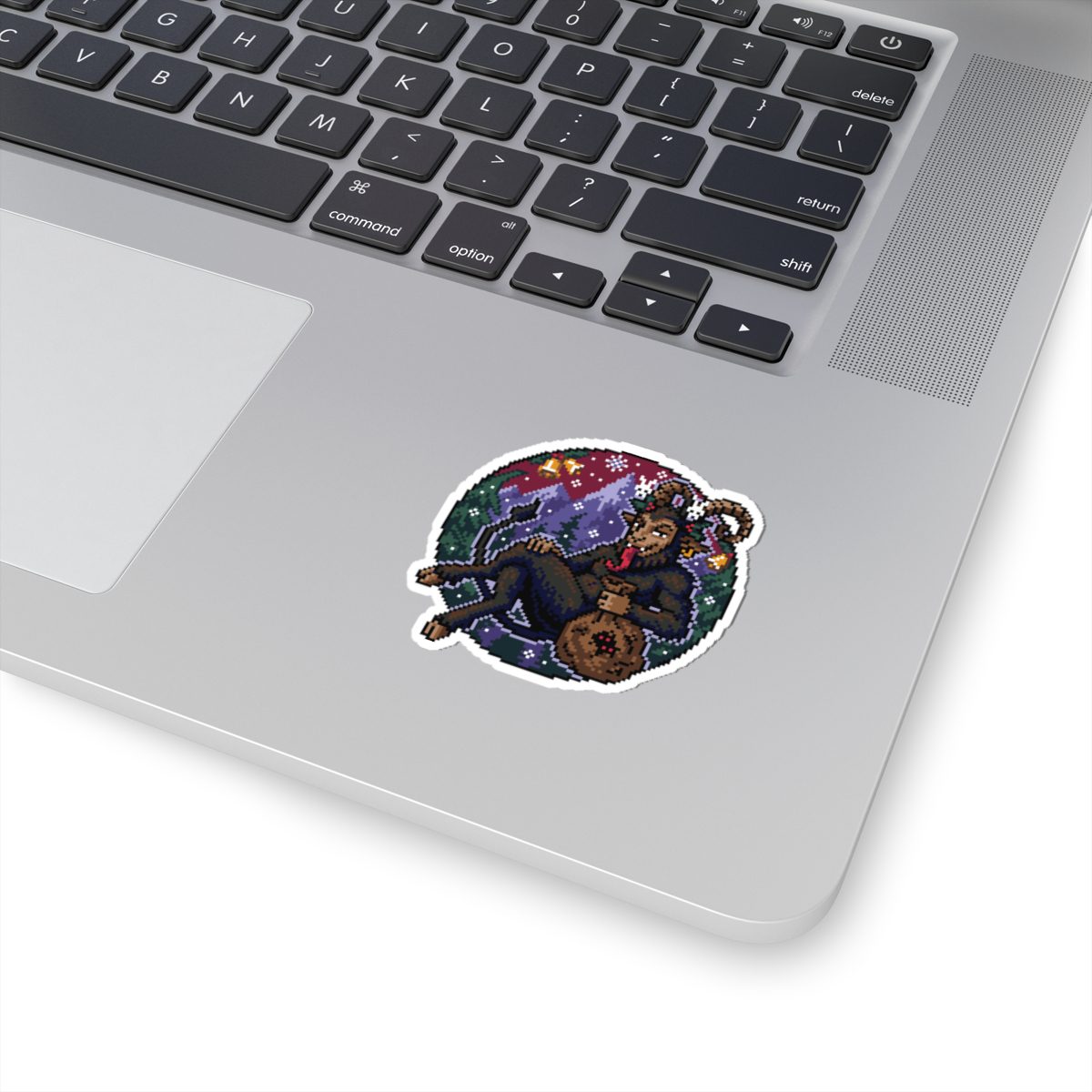 Naughty Krampus Kiss-Cut Sticker - Image 8